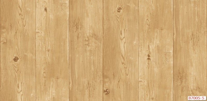 Tô điểm không gian với dòng giấy dán tường giả gỗ màu vàng đẹp cao cấp này